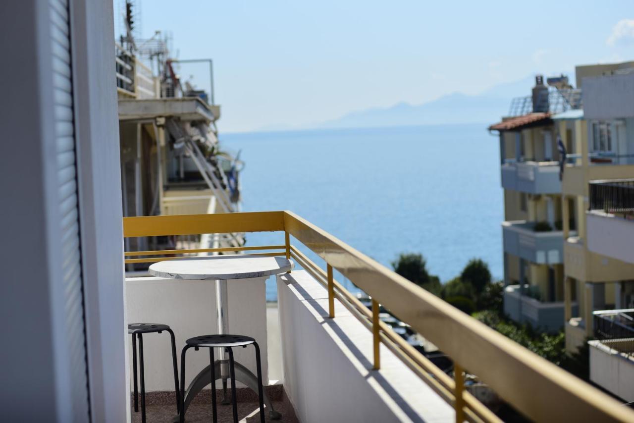 Urban Kalamitsa Beach Appartment Kavala Exterior foto